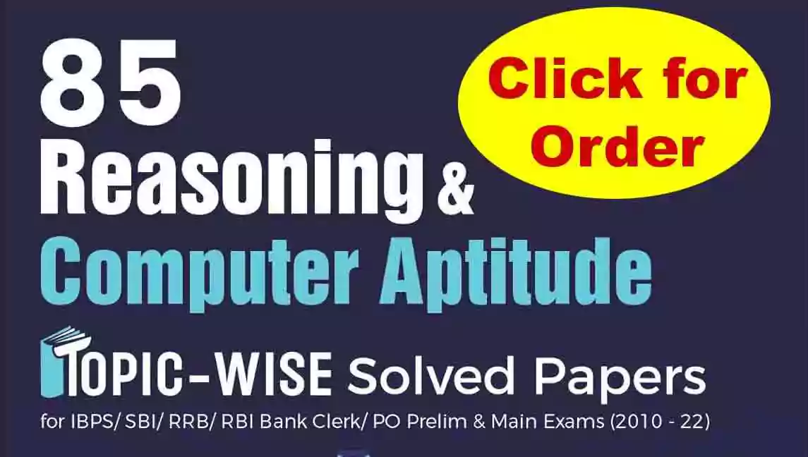 Best book for reasoning for bank PO