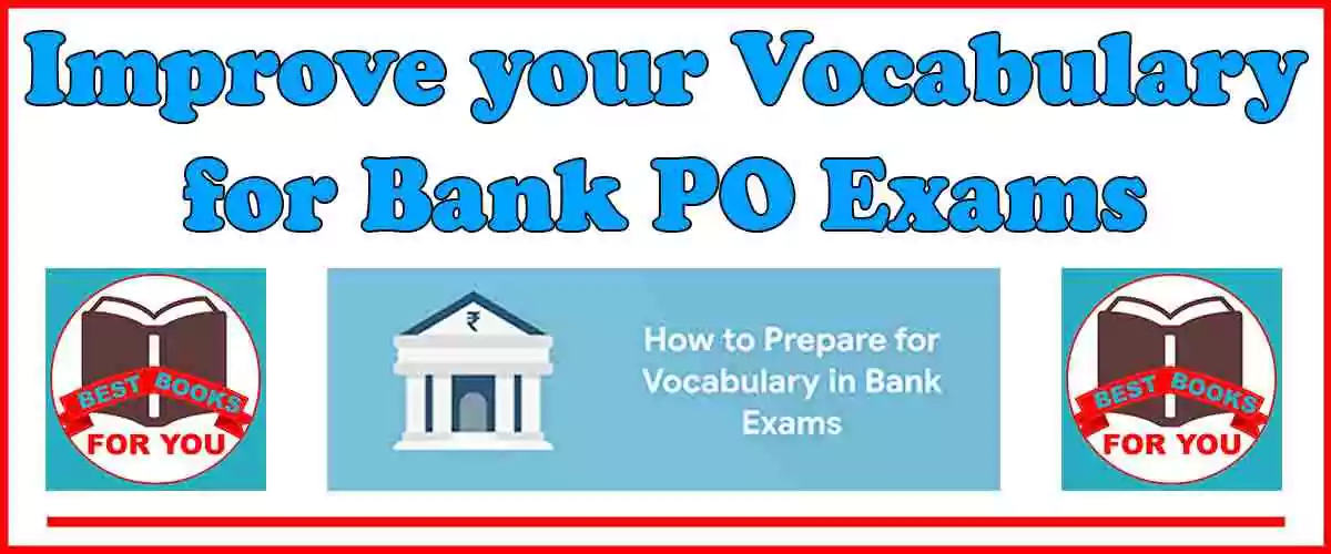 Best book for vocabulary for bank PO