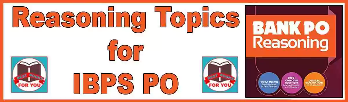 Best book for reasoning for bank PO Best book for reasoning for bank PO