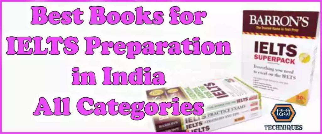 Best books for IELTS preparation in india